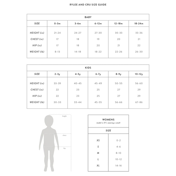 Rylee & Cru | Amelia Romper Retro Stripe - Picture 2 of 3